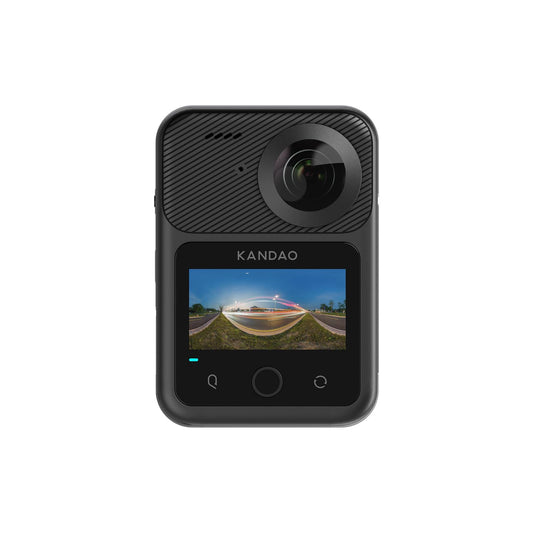 KanDao QooCam 3 Ultra - 8K wasserdichte 360 Action Kamera, 96MP Foto & 8K 360 Video mit Dual 1/1.7 ", Integriertes GPS, Stabilisierung, Für Vlog, Reisen, Outdoor.